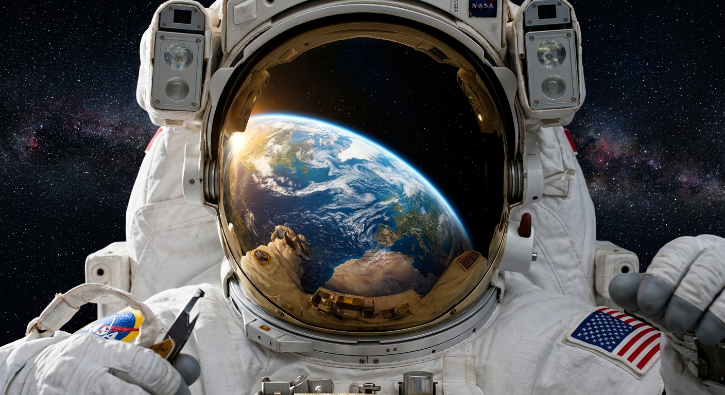 Earth from 420km altitude