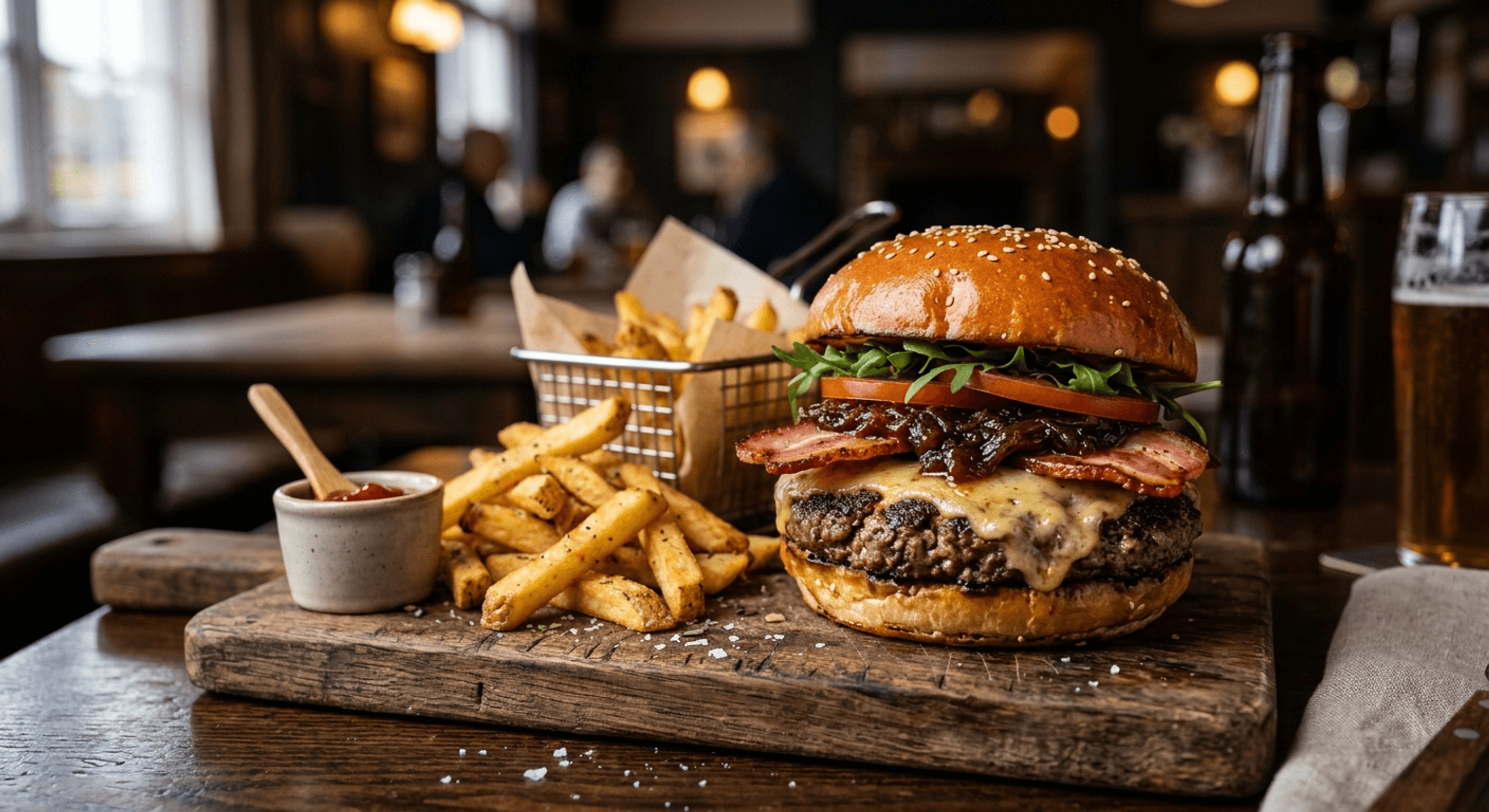 Meating burger