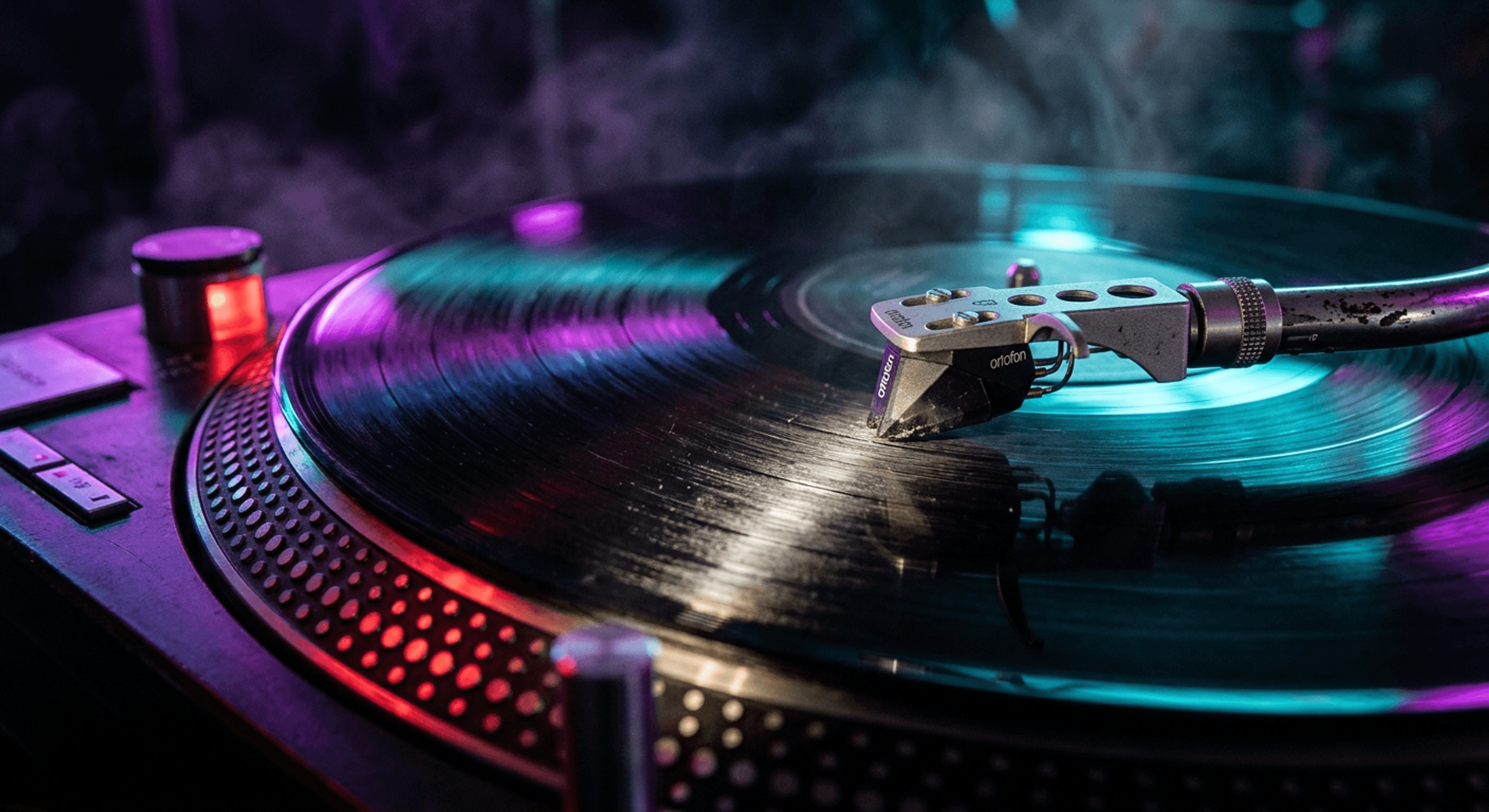 Technics SL-1210 turntable close-up